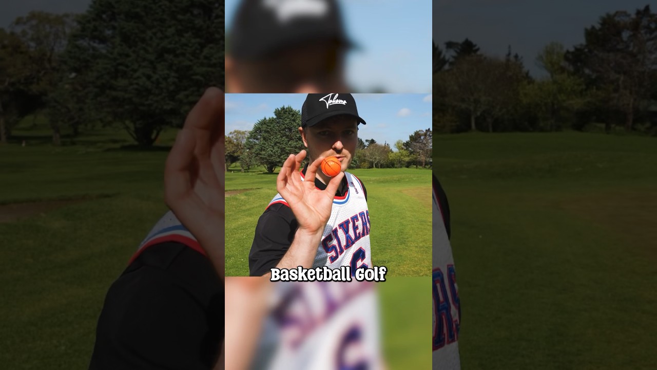 We Played Basketball Golf vs a PRO! 🏀⛳️ 