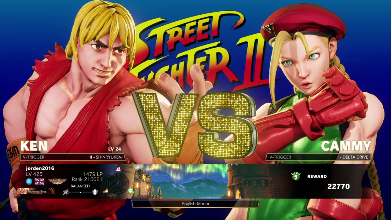 STREET FIGHTER V Ken Arcade (SF2)