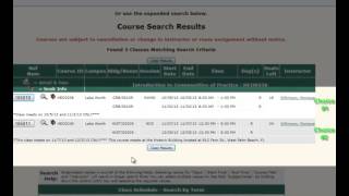 Course Registration Video