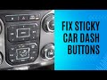 Fix Stuck Car Dash or Console Buttons