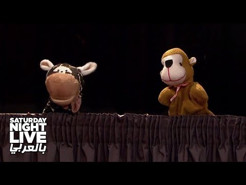 لما البقرة تخون جوزها مع القرد في برنامج عروستي  بالعربي