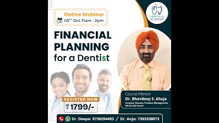 Financial Planning for a Dentist!!