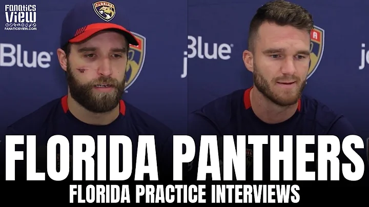 Jonathan Huberdeau & Aaron Ekblad React to Joel Qu...