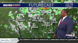 KNOE Thursday Evening Forecast with Chief Meteorologist Marcus Walter