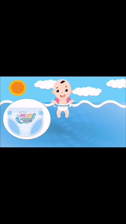 เด็กๆ ว่ายน้ำอย่างสบายใจ ด้วย Jaco Baby ผ้าอ้อมว่ายน้ำแบบสวม #shortvideo #shorts #review