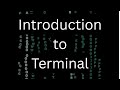 Beginner's Guide to the Terminal | What is a Terminal? (Very Basic Explanation)