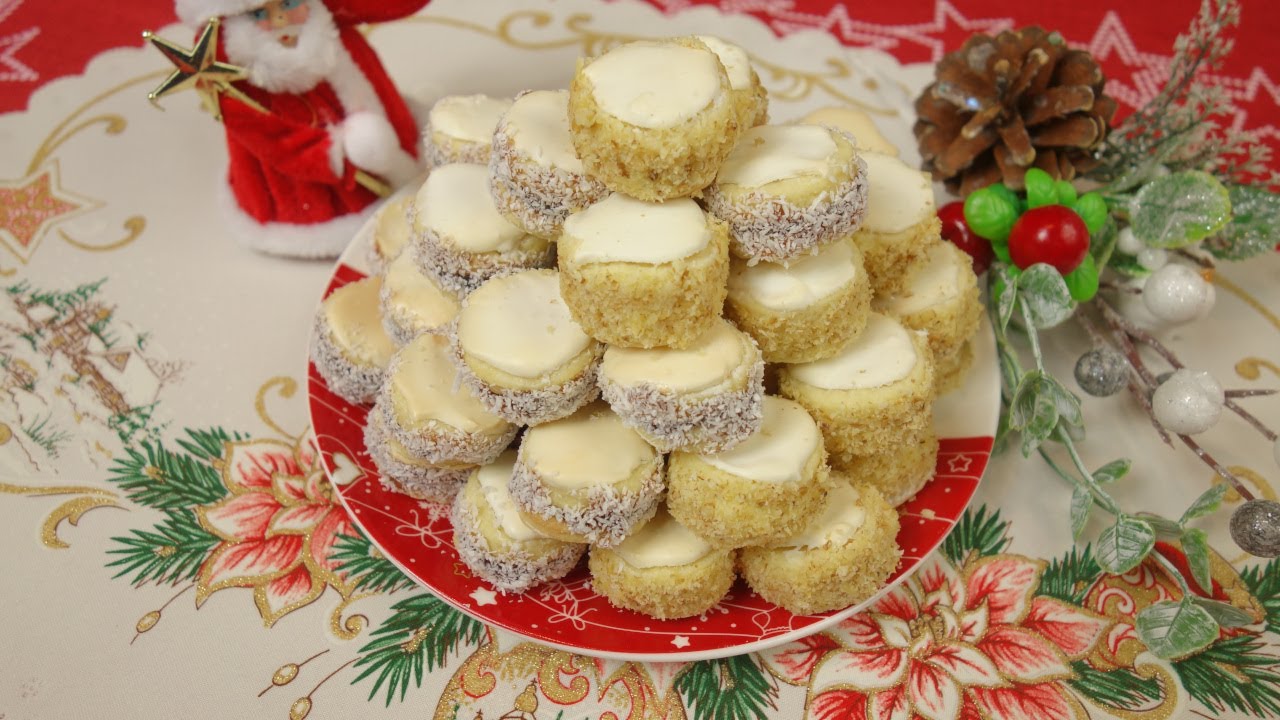Świąteczne ciastka z kremem lub marmoladą / Ciastka warszawskie / Ciastka  słoneczka - YouTube
