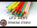 Diy 5 simple life hacks with drinking straws