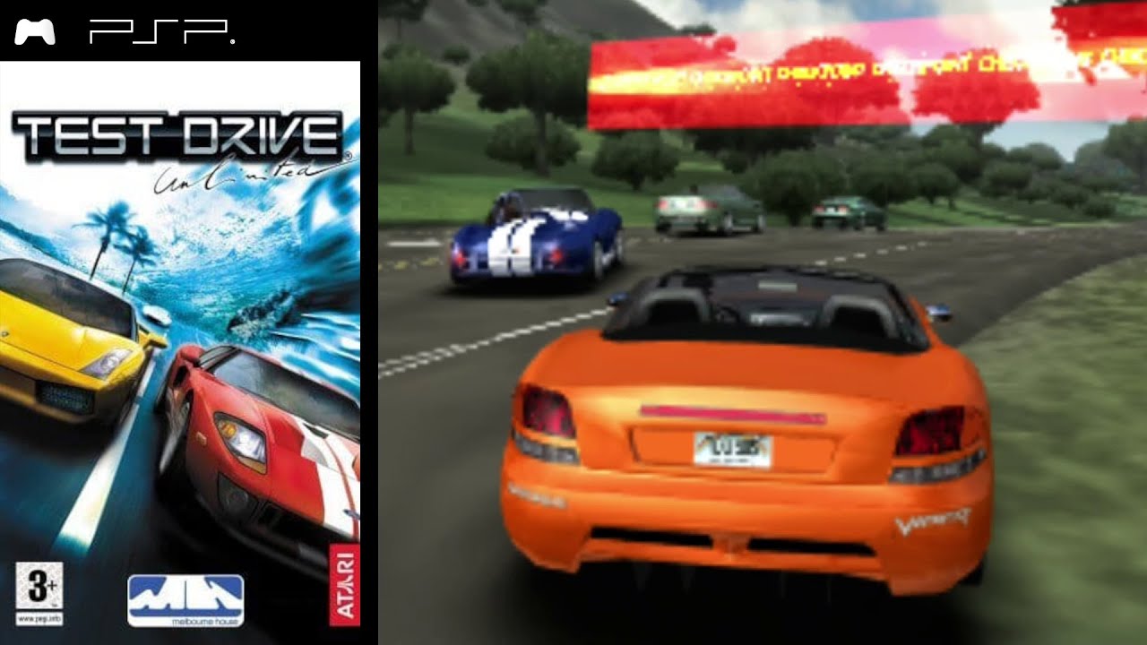 Test Drive Unlimited  (PSP) Gameplay Peek - YouTube