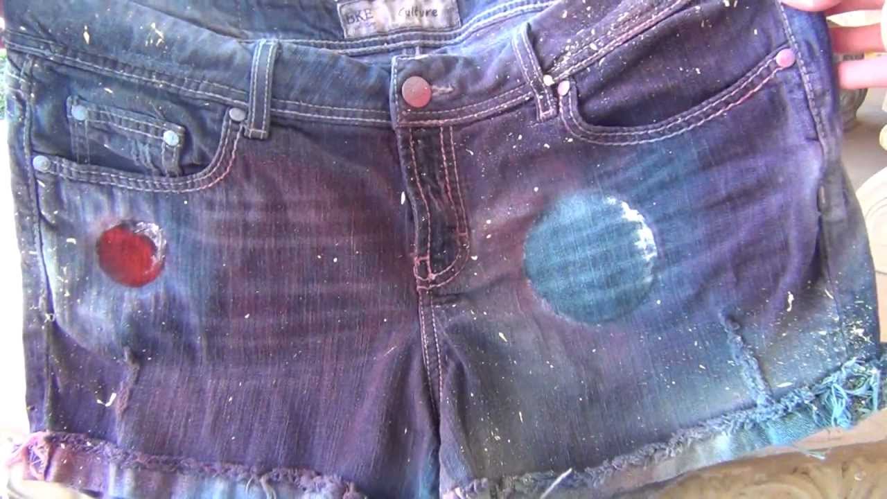 DIY: Galaxy Shorts