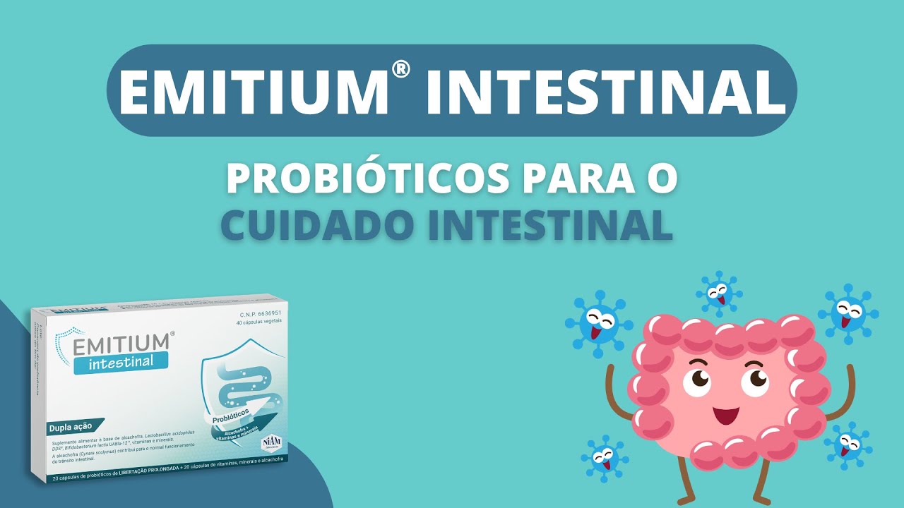 🦠 EMITIUM® Intestinal, para os desconfortos digestivos