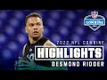 Desmond Ridder's FULL 2022 NFL Scouting Combine Workout