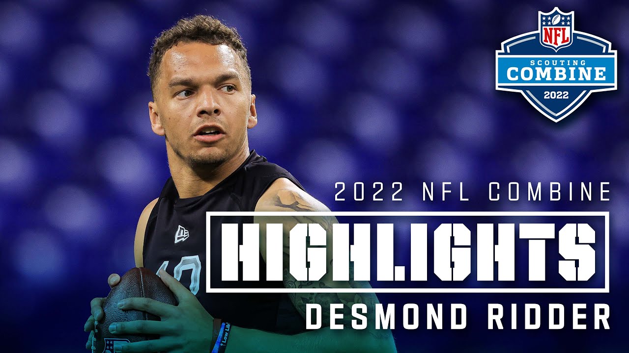 Desmond Ridders FULL 2022 NFL Scouting Combine Workout