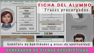 FICHAS DESCRIPTIVAS FICHAS DESCRIPTIVAS