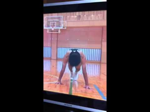 ストラドル to プッシュアップ