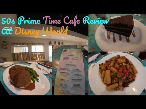 50s Prime Time Cafe Review at Disney World’s Hollywood Studios!