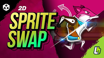¿Cómo cambiar sprites a un personaje 2D en Unity? Sprite Swap Tutorial