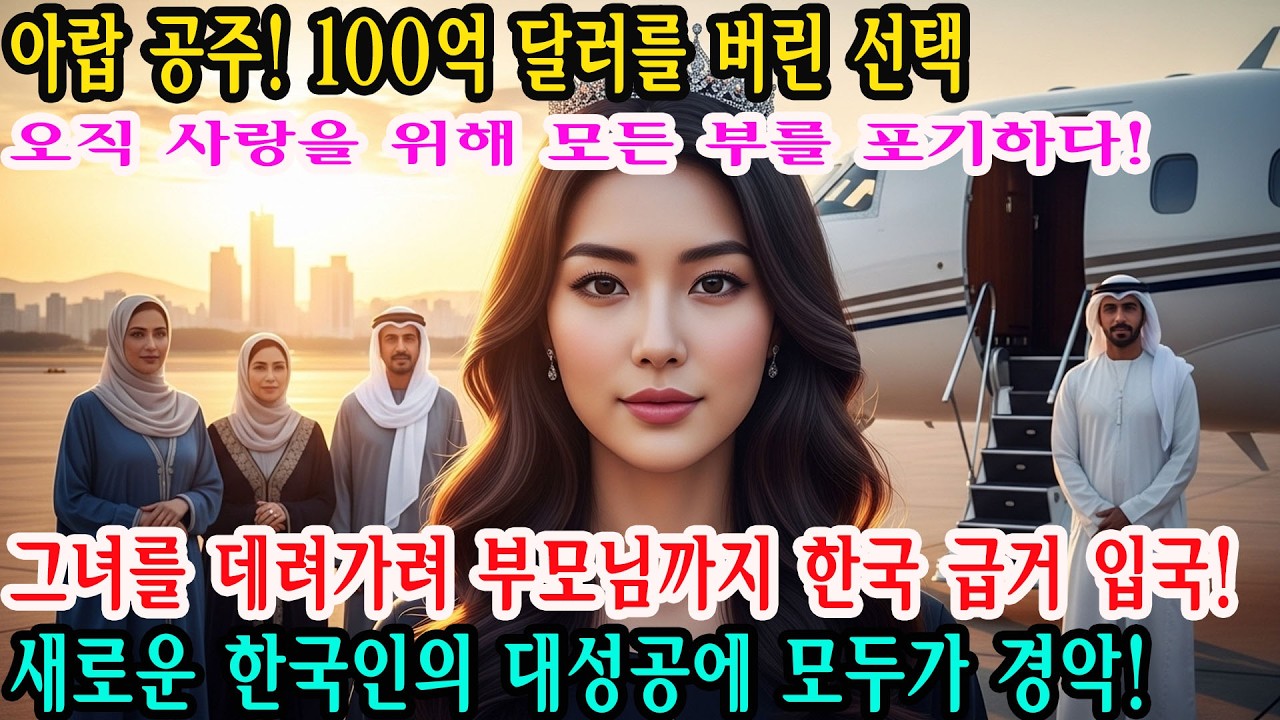 아랍 공주가 서울에서 한 한국인 엔지니어를 위해 수십억 달러의 재산을 포기하고 새로운 삶을 시작하다! ,그리고 그녀의 결말 | 감동적인 이야기 | 오디오북