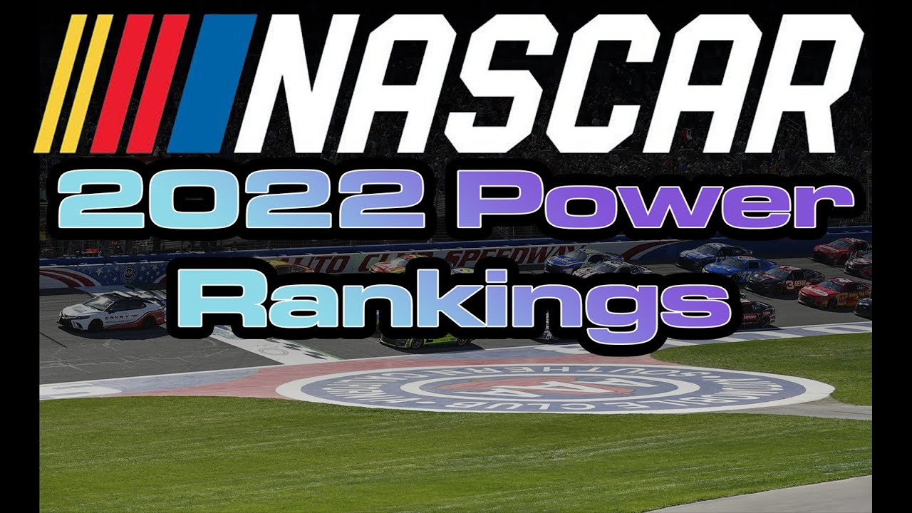 Pre-2022 NASCAR Power Rankings - YouTube