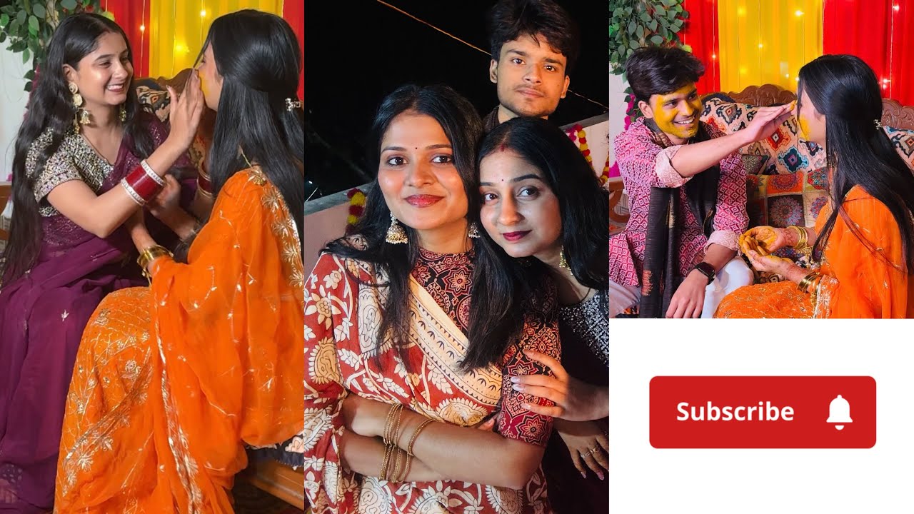 My Bestfriend Wedding Day-2✨||HALDI NIGHT💛🌼||