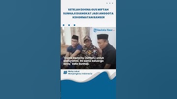 Setelah Viral Dihina Gus Miftah, Sunhaji Penjual Es Teh Diangkat Jadi Anggota Kehormatan Banser
