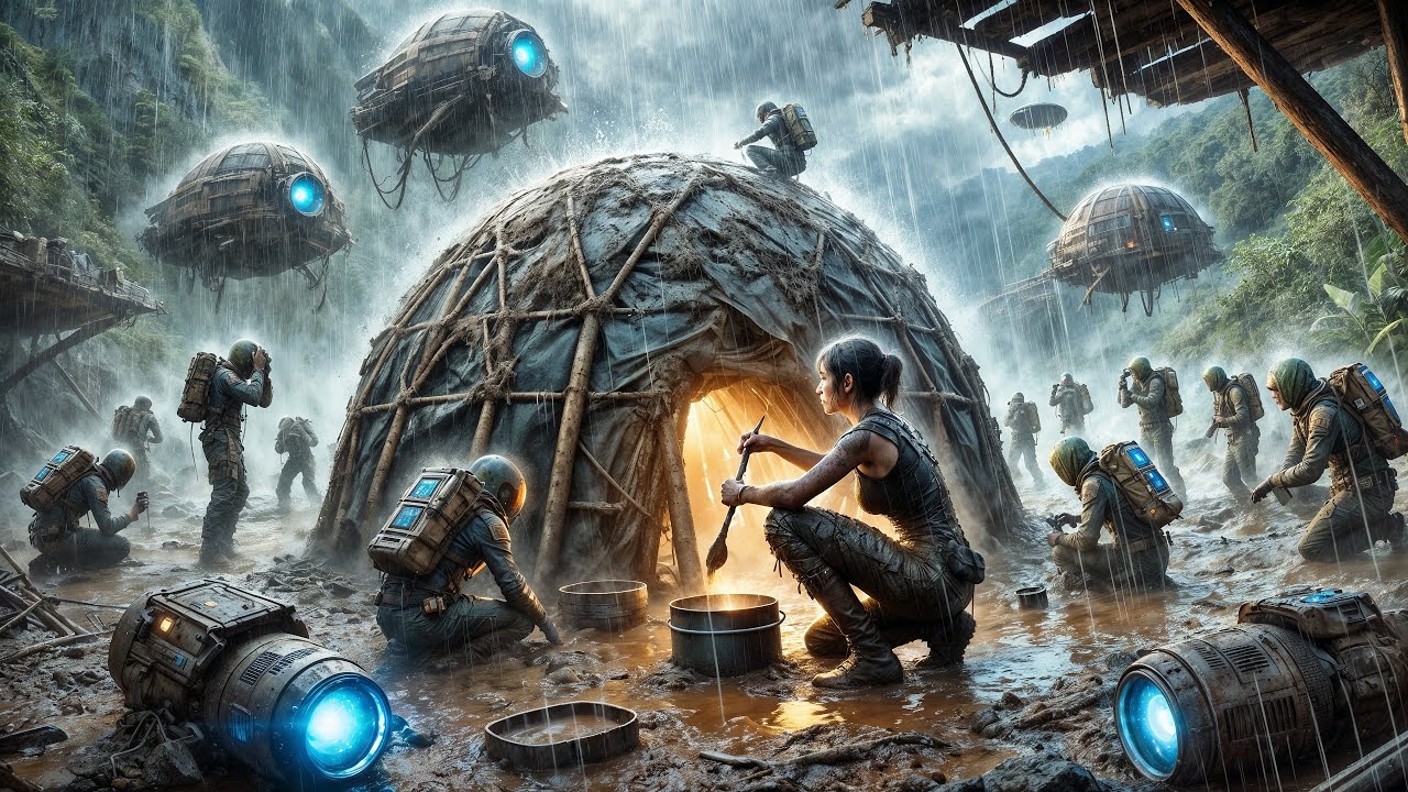 Alien Cadets Try to Build Shelter With Tools—Human Makes Mud-Hut Using Only Hands / HFY