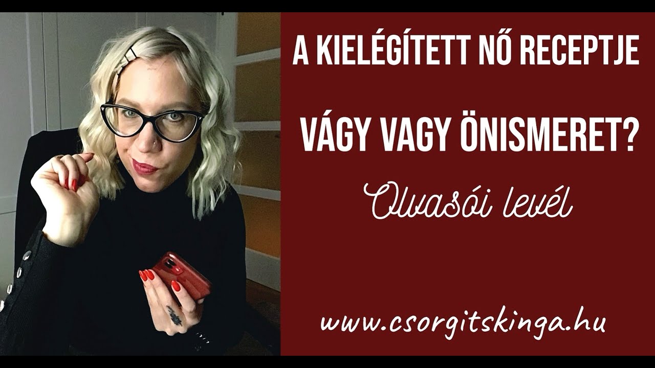 A kielégített nő receptje