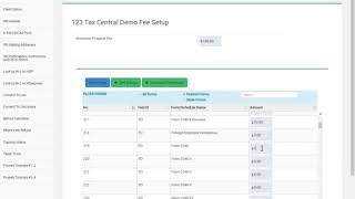 Configuration   Fee Setup   Billing Schedule
