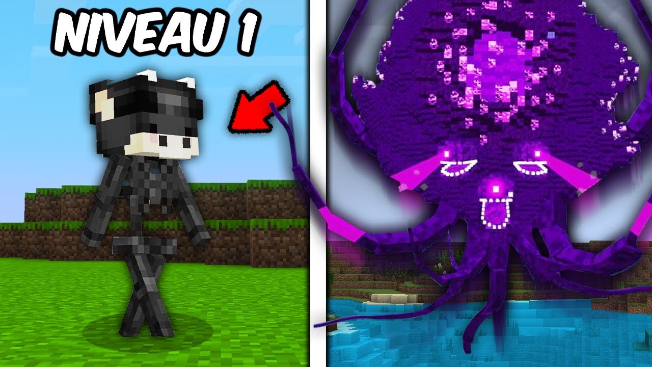 Je vais DEVENIR un WITHER STORM GÉANT sur Minecraft !!