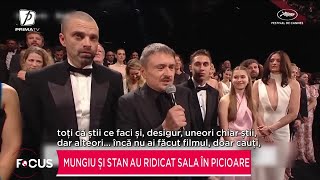 Mungiu și Sebastian Stan au ridicat sala în picioare la Cannes. Fjord, favorizat la Palme d'Or