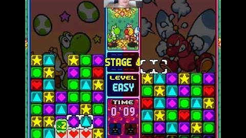 - JJ Plays - Tetris Attack - Vs. Easy Part 1