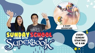 Sunday School at Home with Superbook [A Giant Adventure] 4th October 2020