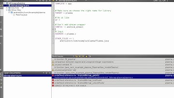 Using Necessitas to develop non-qt applications