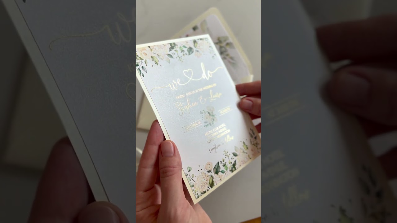 Ivory Wedding Invitation Suite Cream and Sage Details Rsvp Cards Beige Handmade Envelope with Liner