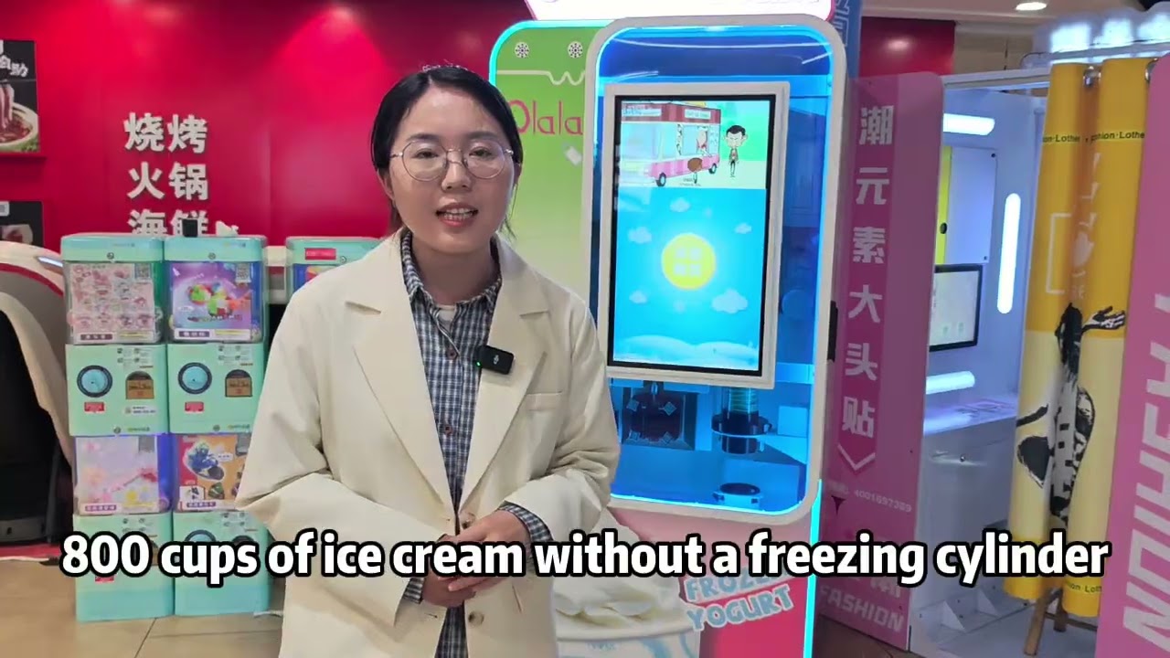 Huaxin Smart Ice Cream Vending Machine: A Sweet Life, at Your Fingertips