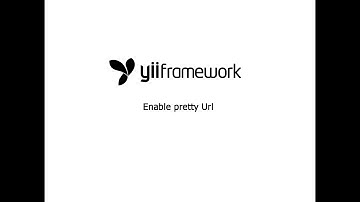 Enable Pretty Url in Yii2