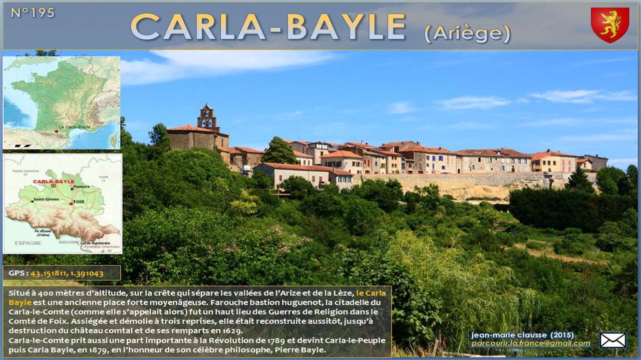 Carla-Bayle - Ariège (09)
