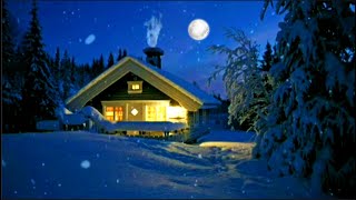 Silent Night Nature Scenery Relaxation • Relaxing Christmas Music For Sleeping |Peaceful Night Relax screenshot 3
