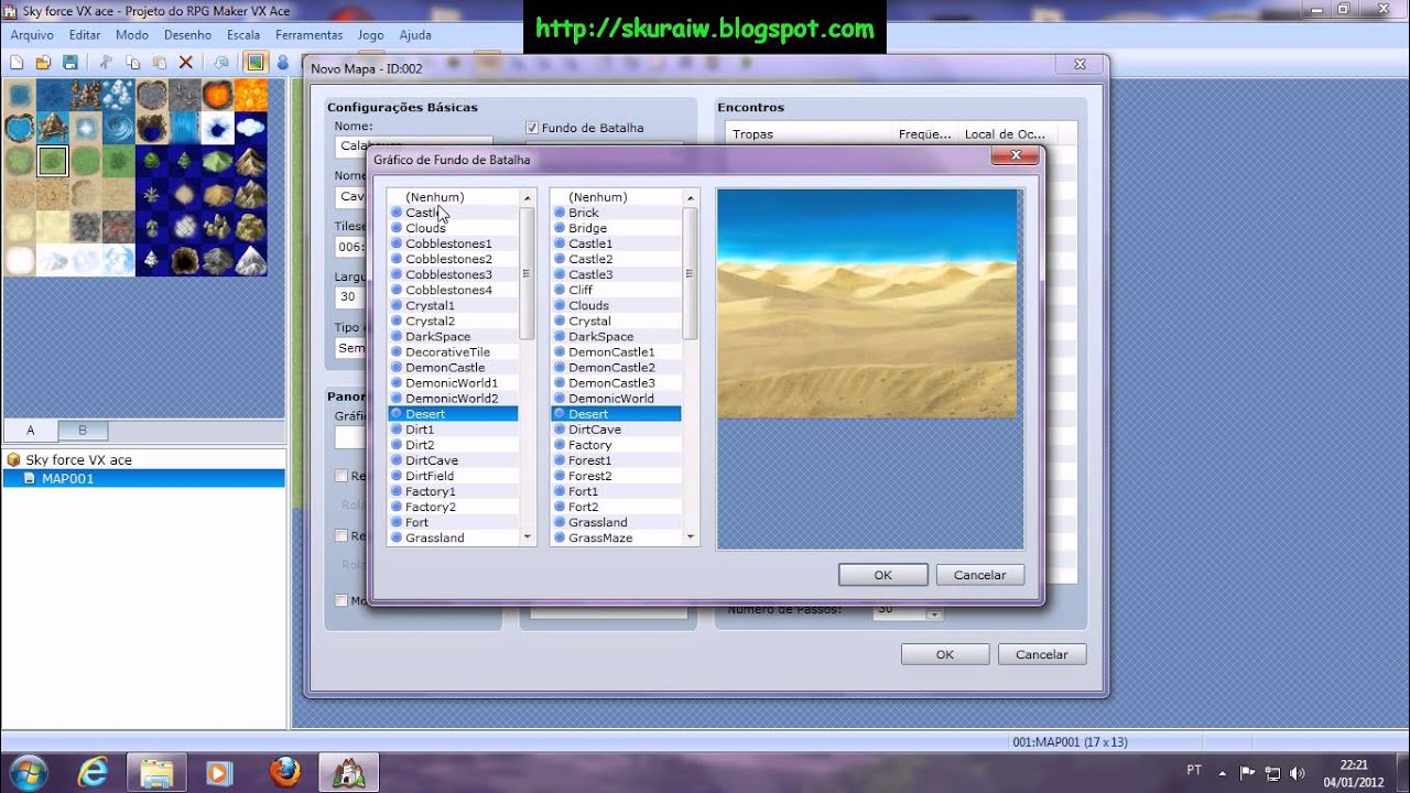 Tutorial Mapeamento RPG Maker VX Ace - YouTube