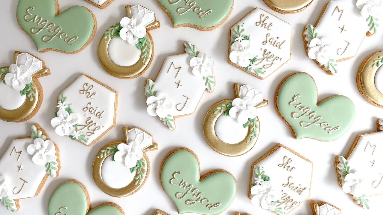 How to Make Engagement, Valentine & Wedding Cookies!