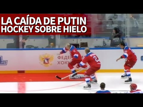 La estrepitosa caída de Vladimir Putin en un partido de hockey hielo | Diario AS