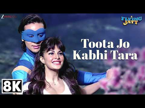 Toota Jo Kabhi Tara ❤️ Atif Aslam | Tiger Shroff & Jacqueline | 8K Ultra HD | Romantic Song