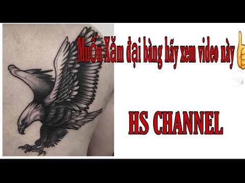 xăm dep New Update Ý Nghĩa Hình Xăm Đại Bàng - Hình Xăm Đại Bàng Đẹp - Hình Xăm Nghệ Thuật - HS CHANNEL