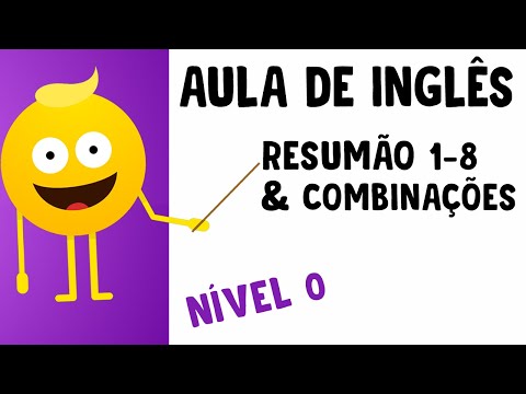 NÍVEL 0 - AULA 1 - INGLÊS PARA INICIANTES 