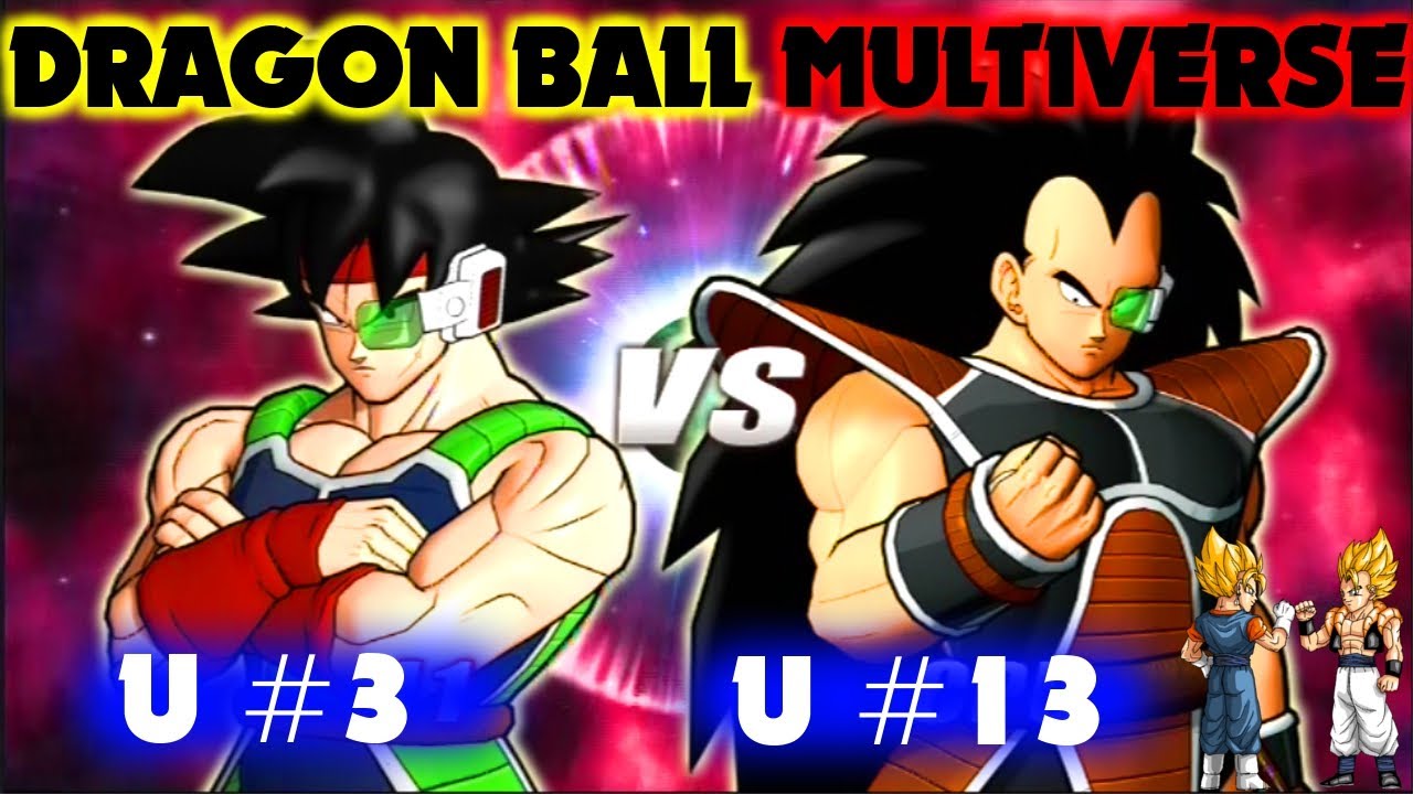 Dragon Ball MULTIVERSE BARDOCK vs RADITZ Raging Blast 2 YouTube