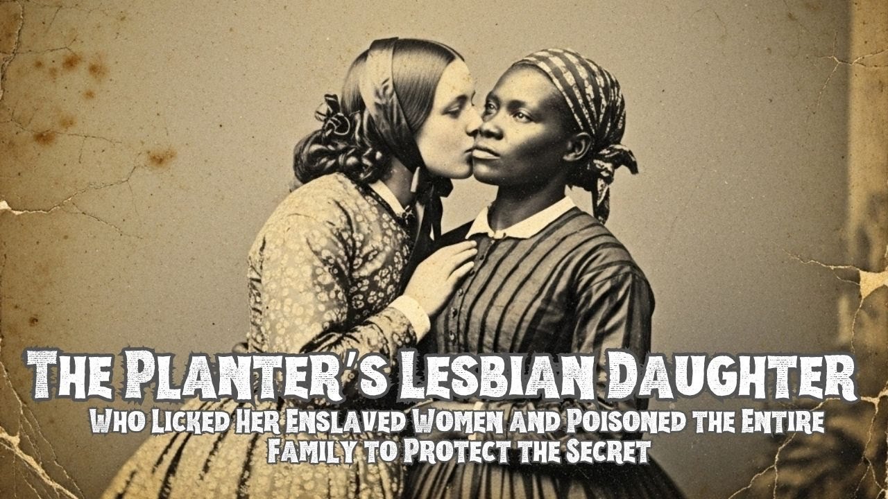 Planter’s Lesbian Daughter Who Licked Her Slave Women: Poisoned Entire Family to Protect Her Secret