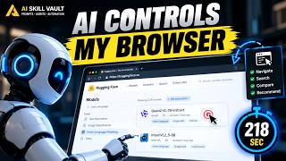 I Gave an Open-Source AI Agent Control of a Real Browser