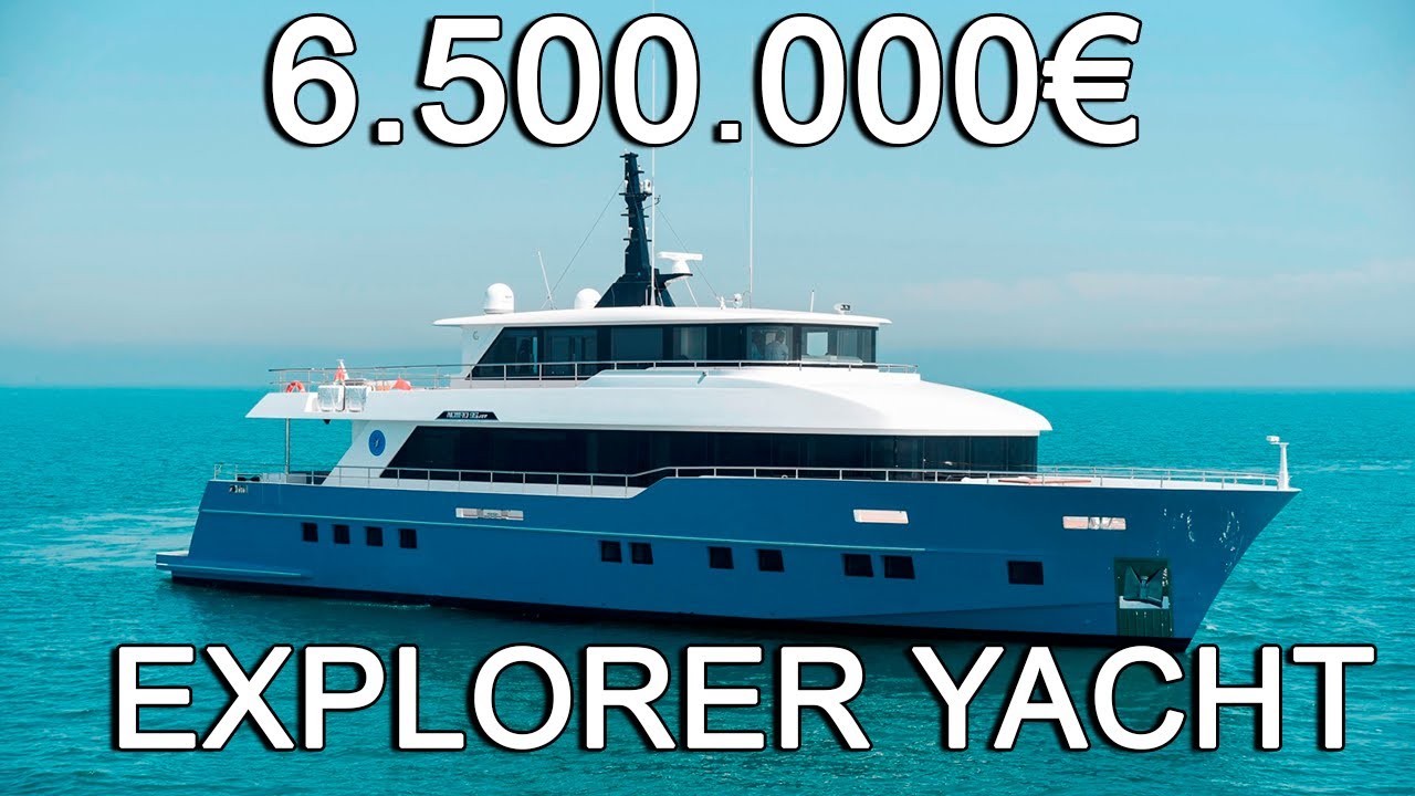 Je visite un yacht d'exploration de luxe à 6.5 millions d'euros - Nomad 95 SUV