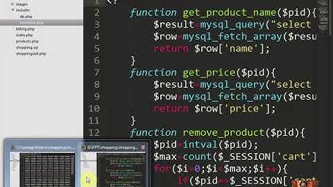 Tạo chức năng giỏ hàng theo mô hình MVC - Lập trình PHP