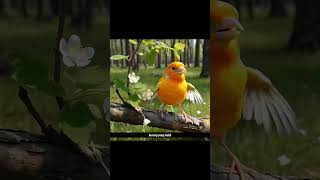 Suara Burung Kicauan Di Alam Relaksasi Air Mengalir Kenari Gacor Birds Canary Masteran Murai